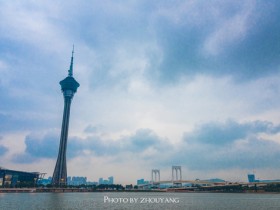 在澳门的制高点,俯瞰夜的绚烂